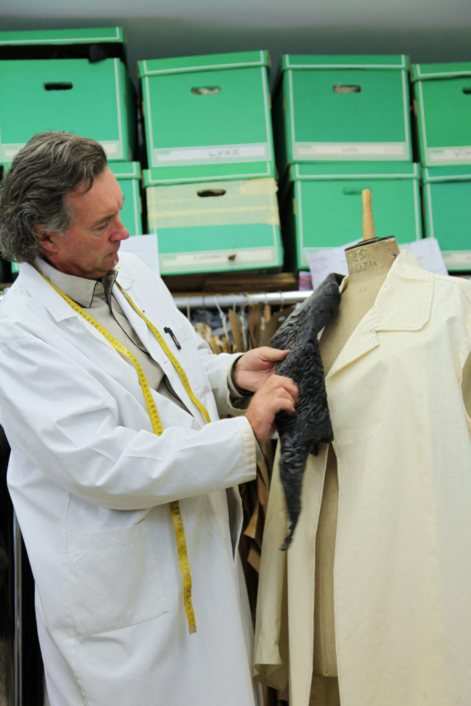 Manteau Fourrure Renard Baltzer Genève - Taille M, Marron, Neuf Sans étiquettes